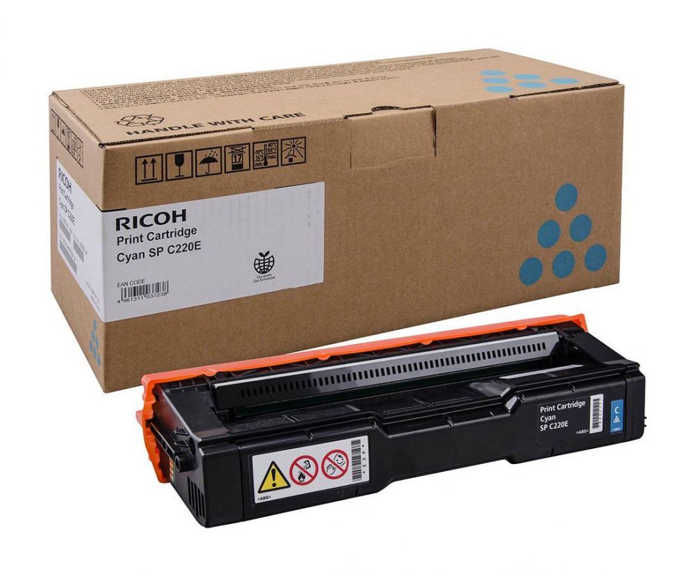 Toner Copier Ricoh Aficio Cyan Type CT220 2K Pgs