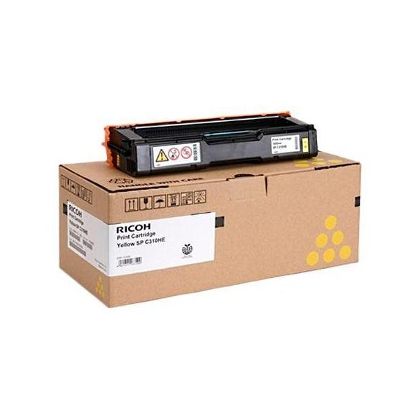 Toner Copier Ricoh Aficio Yellow HC Type SPC310 - 6K Pgs