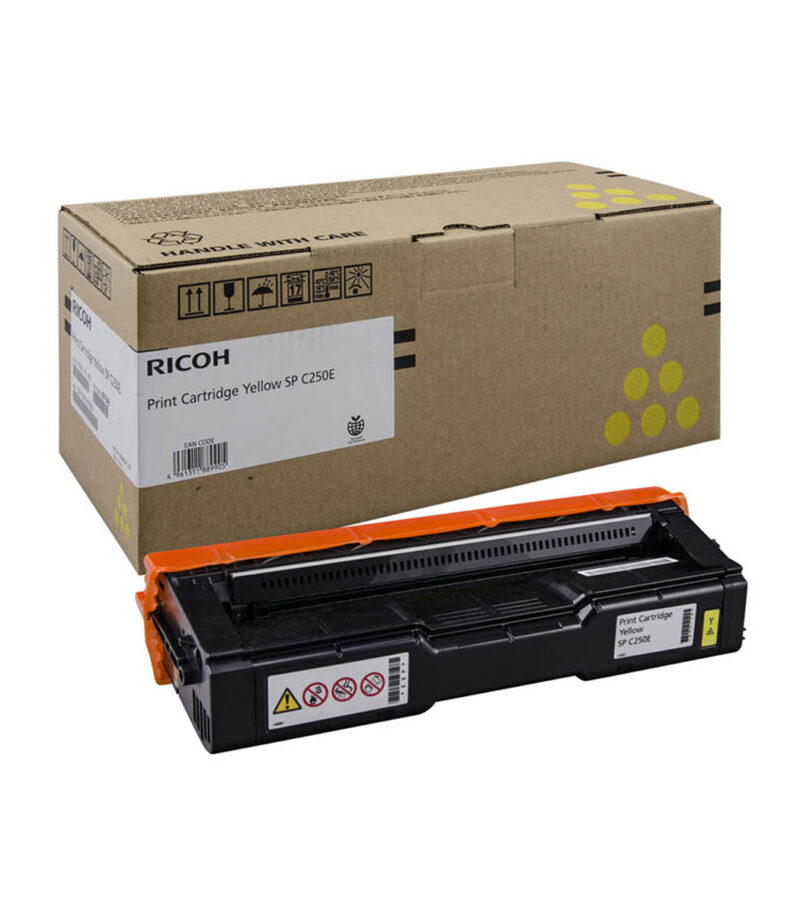 Toner Color Laser Ricoh TONYC250E 407546 Yellow 1.6k Pgs