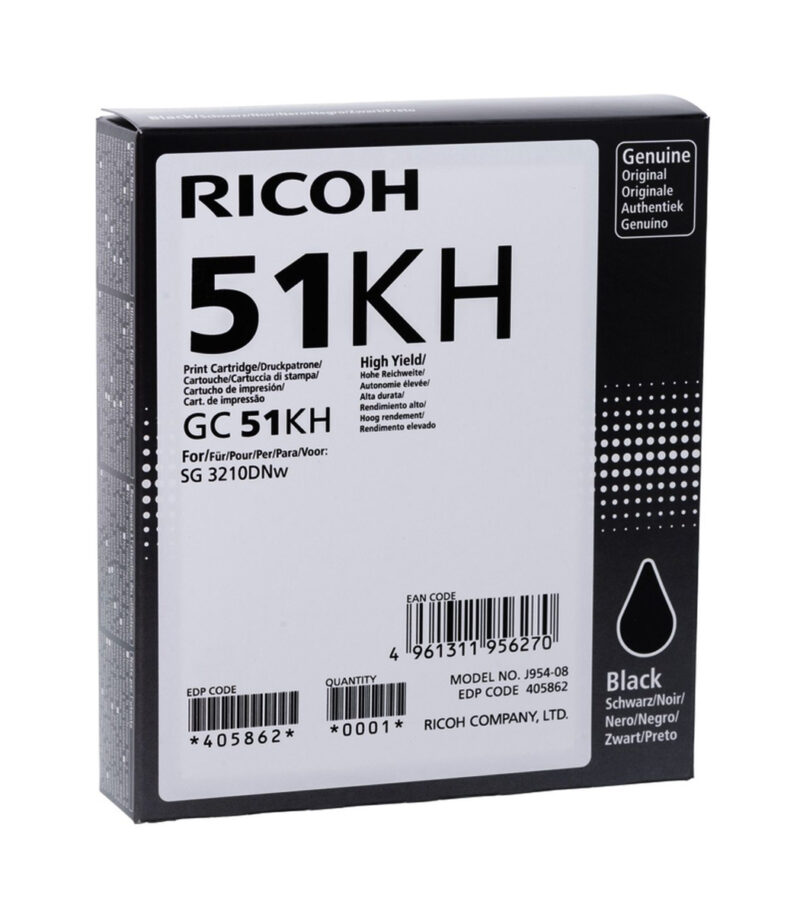 Toner Ricoh GC51KH  Black  2.9k