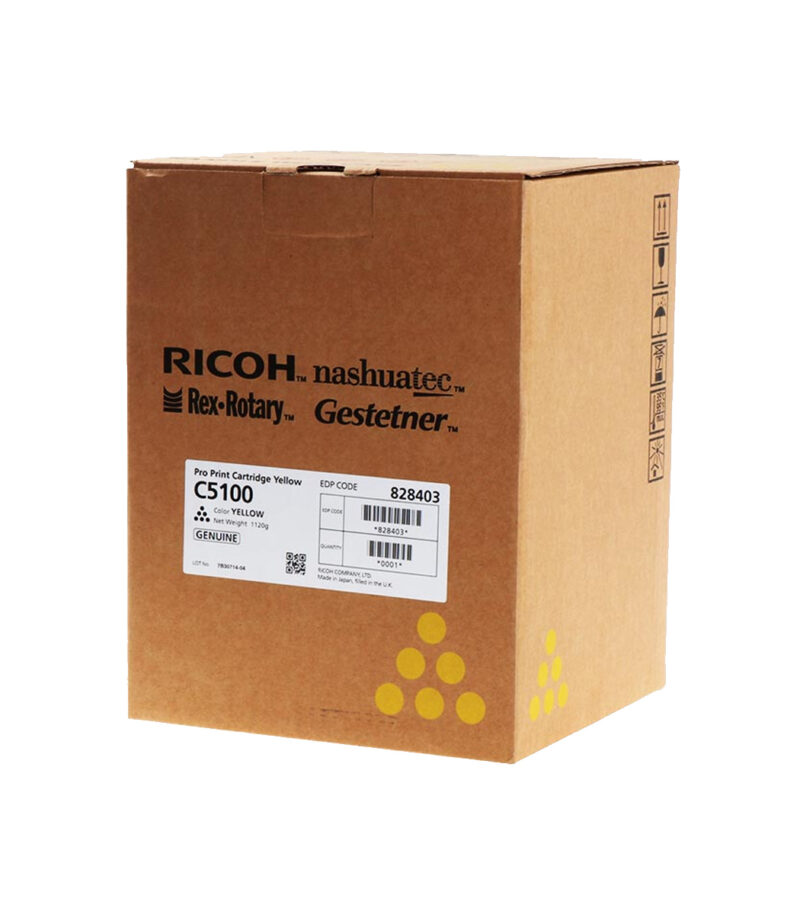 Toner Copier Ricoh Pro C5100 Yellow - 30k Pgs