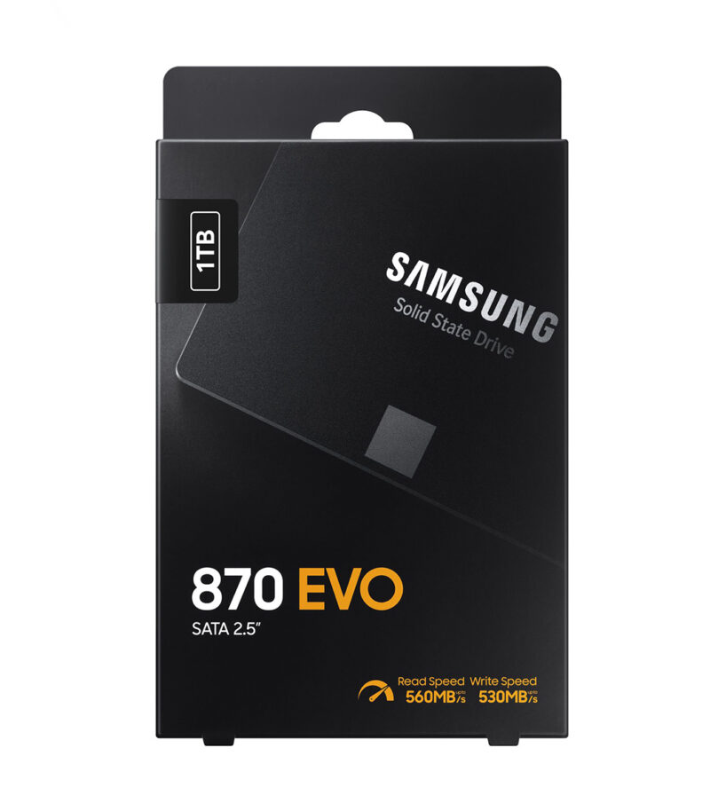 SSD SAMSUNG 870 EVO 2.5'' 1TB SATA3 - MZ-77E1T0B EU