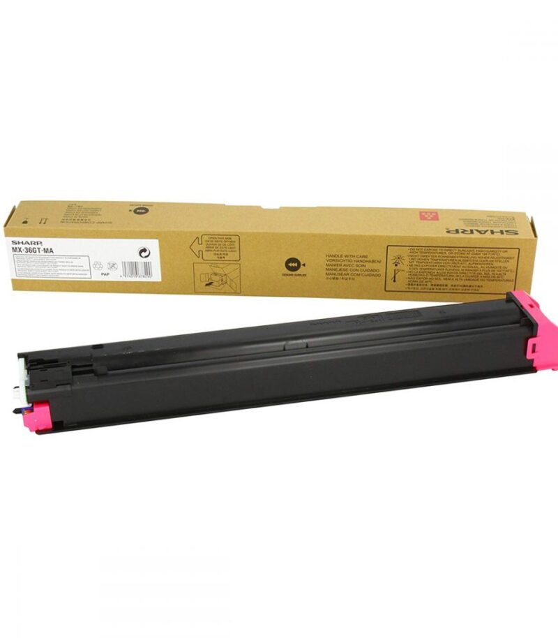 Toner Copier Sharp MX-36GTMA Magenta 15k Pgs