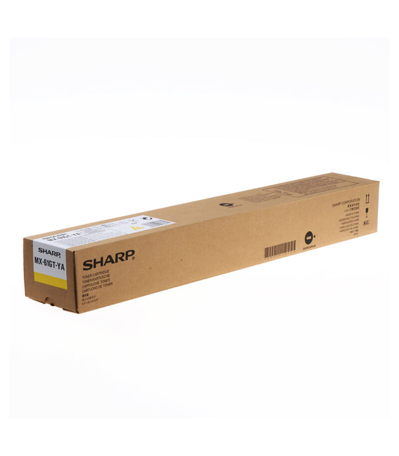 Sharp toner cartridge MX-61GTYA Yellow 24K pgs