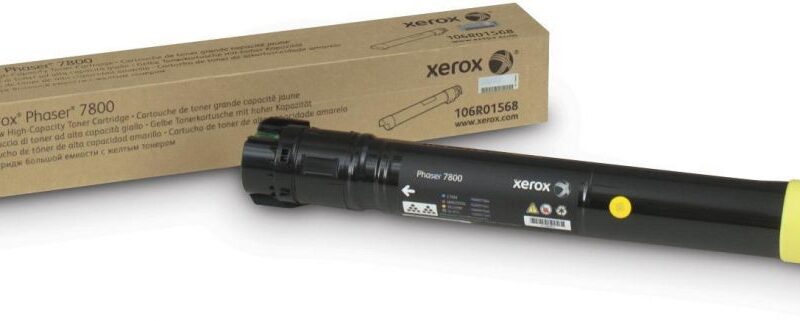 Toner Laser Tektronix 106R01568 Yellow 17.2K Pgs