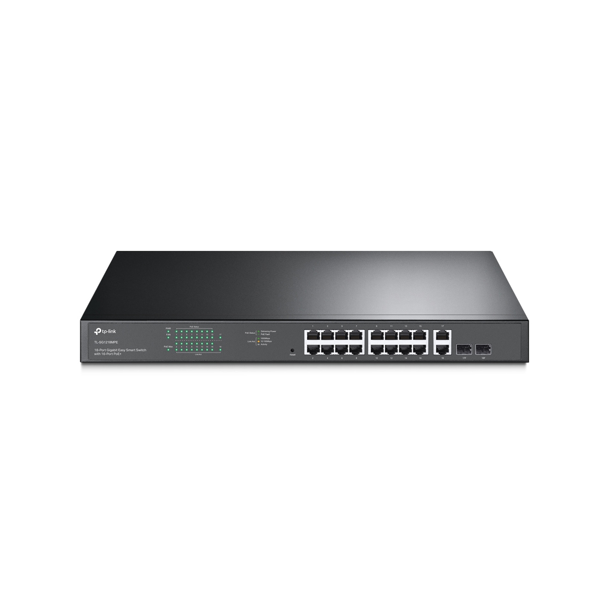 TP-Link JetStream 16-Port Gigabit PoE+ Switch TL-SG1218MPE