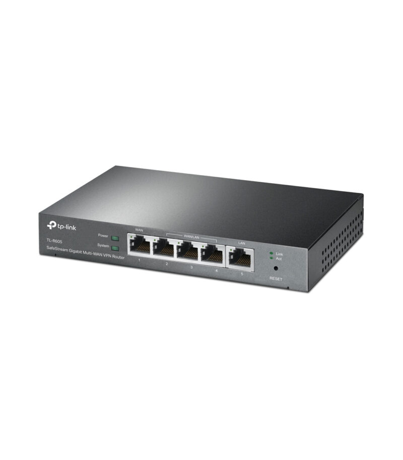 TP-Link ER605 SafeStream Gigabit Multi-WAN VPN Router