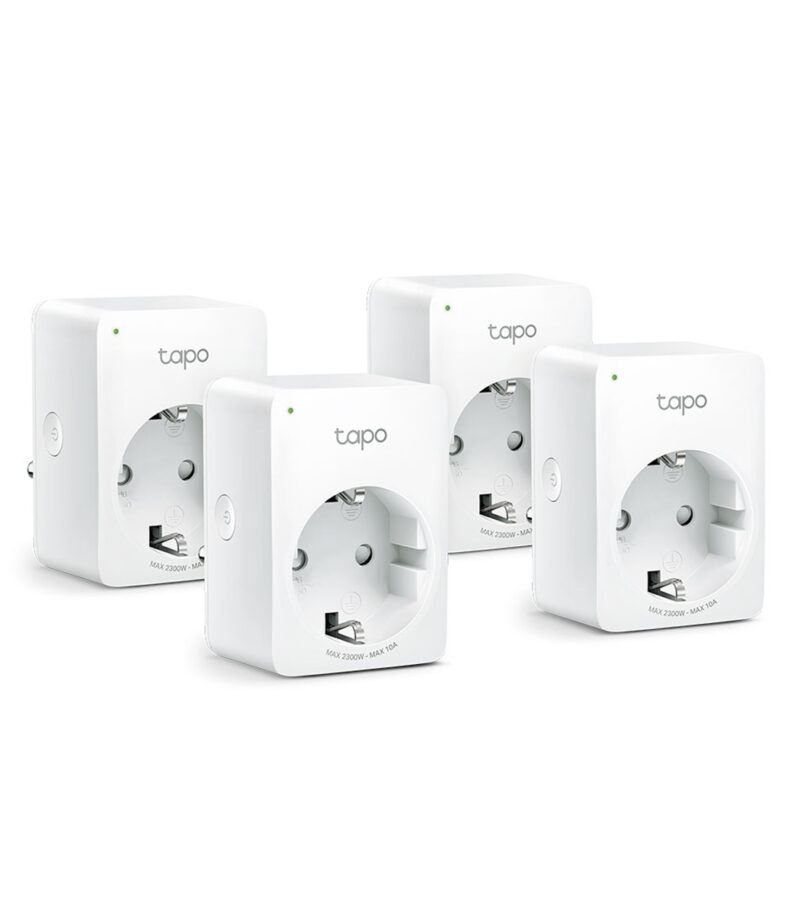 TP-Link Tapo P100 (4-pack) Mini Smart Wi-Fi Socket