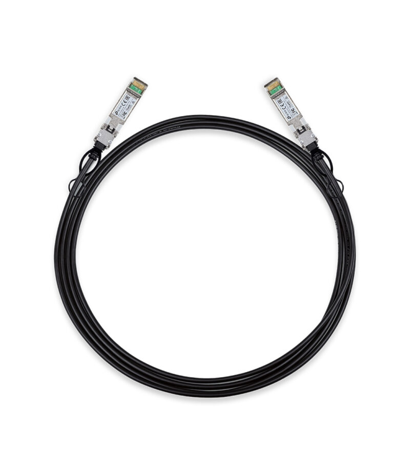 TP-Link TL-SM5220-3M 3M Direct Attach SFP+ Cable for 10 Gigabit Connections