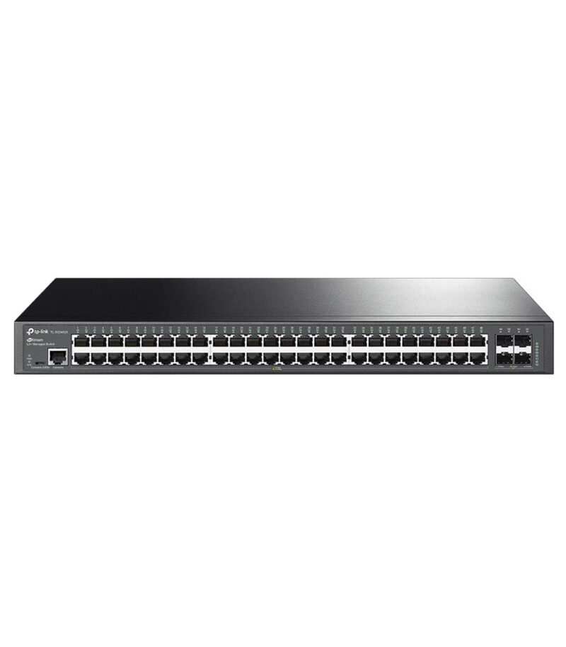 TP-Link TL-SG3452X JetStream 48-Port Gigabit L2+ Managed Switch with 4 10GE SFP+ Slots