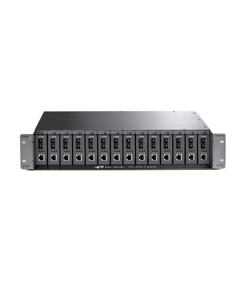 TP-Link TL-FC1420 14-Slot Rackmount Chassis Media Converter