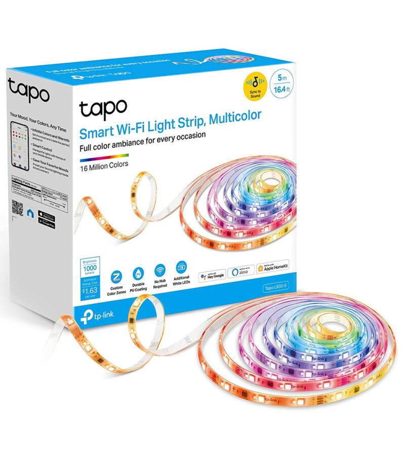 TP-Link Tapo L930-5 Smart Light Strip, Multicolor