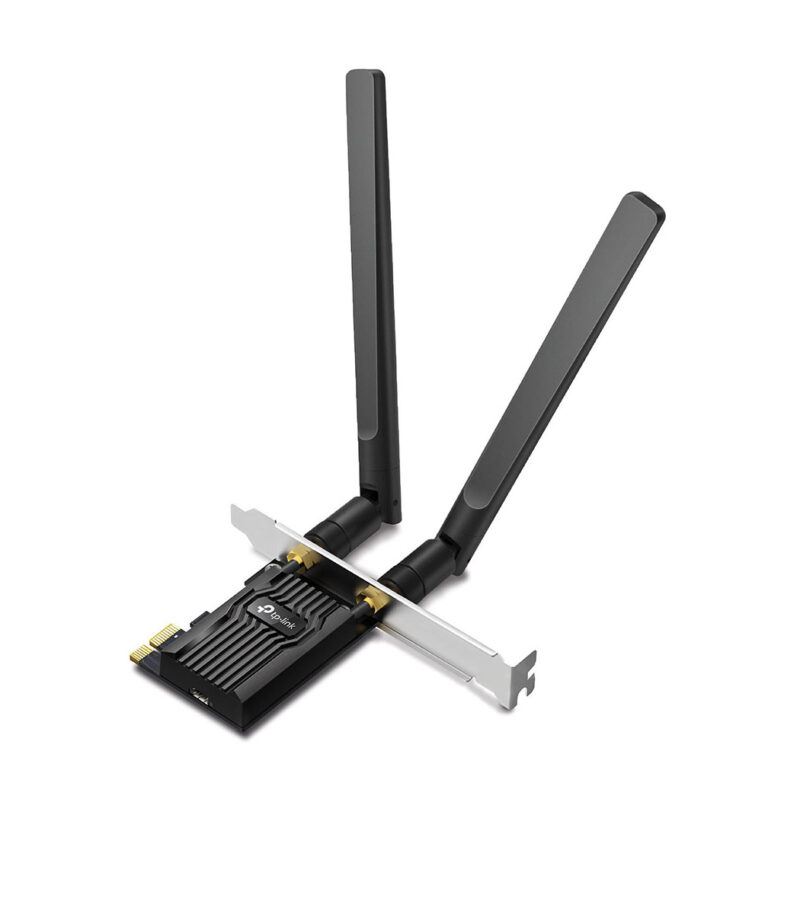 TP-Link AX1800 Dual Band Wi-Fi 6 Bluetooth 5.2 PCI Express Adapter - Archer TX20E