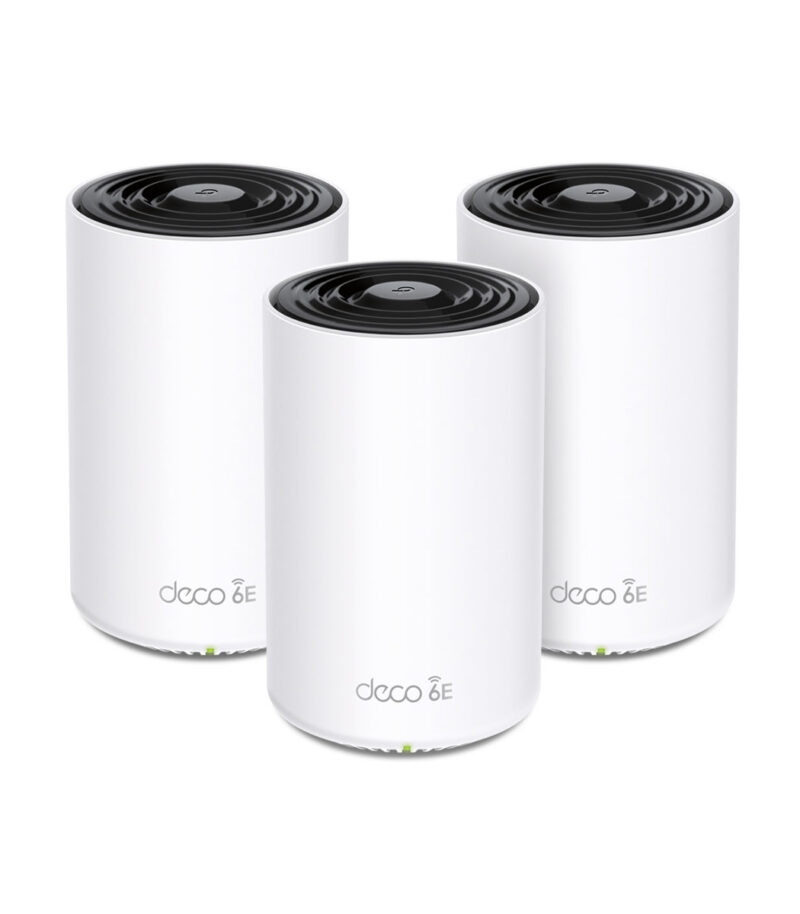 Tp-Link Deco XE75 Pro(3-pack) AXE5400 Tri-Band Mesh Wi-Fi 6E System