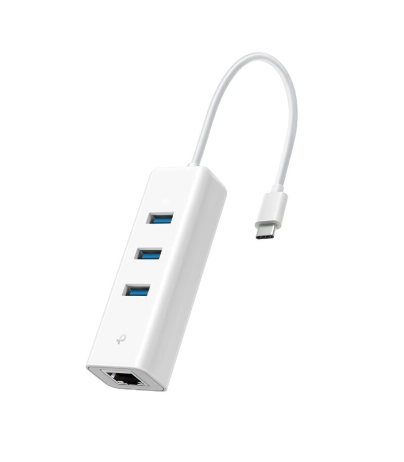 TP-Link UE330C USB Type-C 3-Port Hub +  Gigabit Ethernet Adapter
