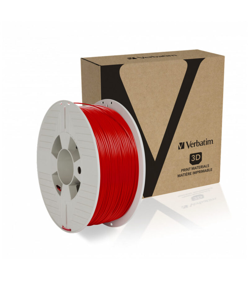 Verbatim 3D Printer Filament PLA 1.75Mm 1Kg Red