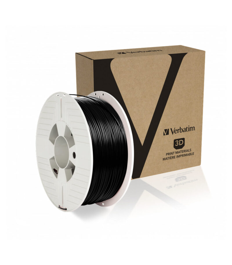 Verbatim 3D Printer Filament PET-G 1.75Mm 1Kg Black