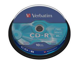 CD-R VERBATIM 43437 700MB 52X EXTRA PROTECTION SURFACE