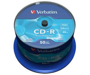 CD-R VERBATIM 43351 700MB 52X EXTRA PROTECTION SURFACE