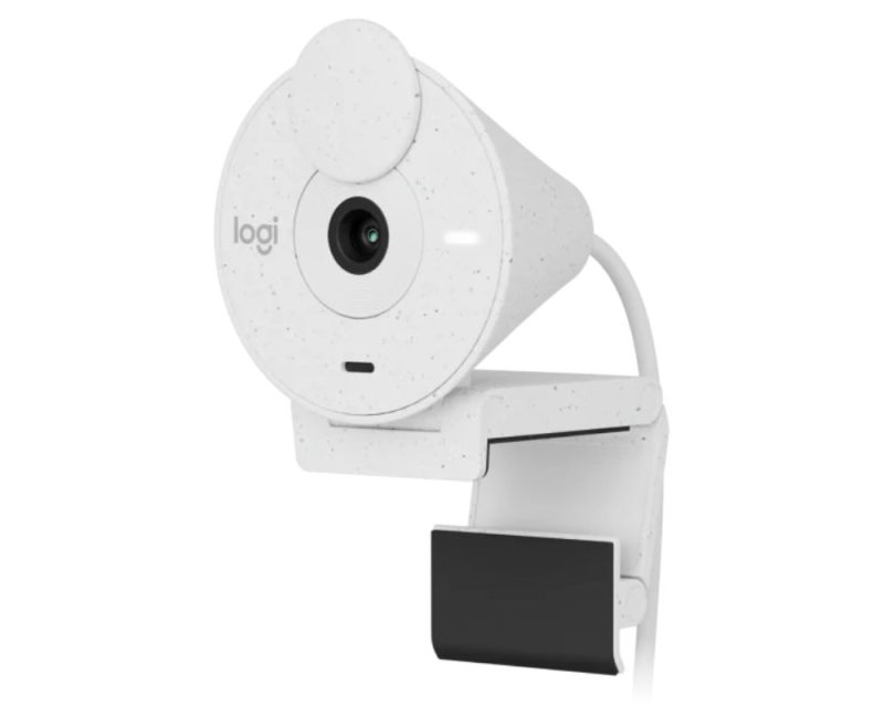 Web Cam Logitech Brio 300 Fhd Offwhite