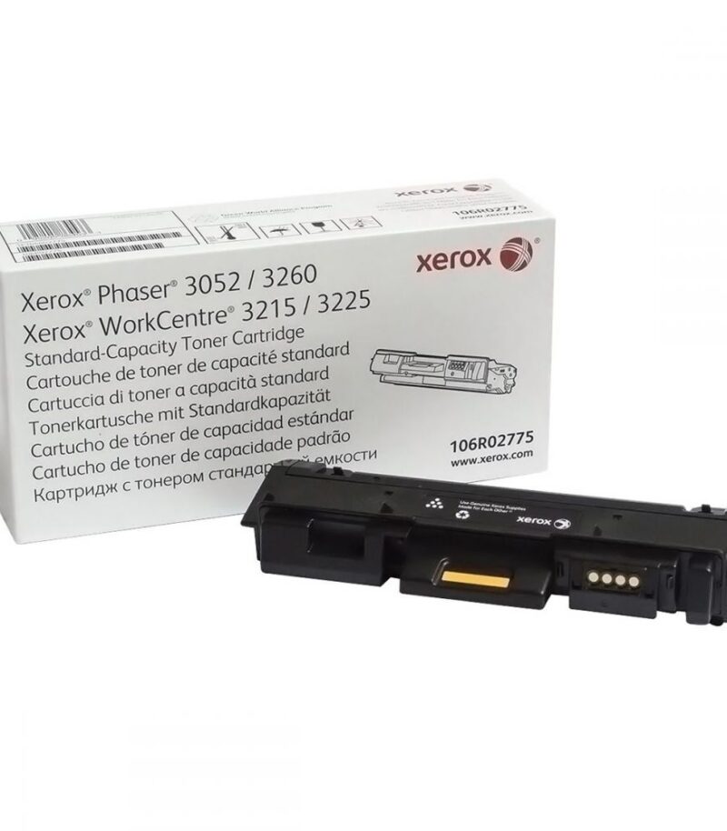 Toner Copier Xerox 106R02775 Black 1.5k Pgs