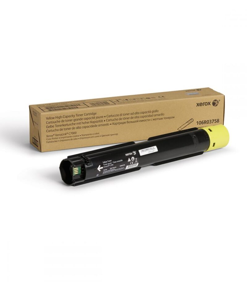 Toner Xerox 106R03766 VersaLink C7000 YELLOW 8K HC