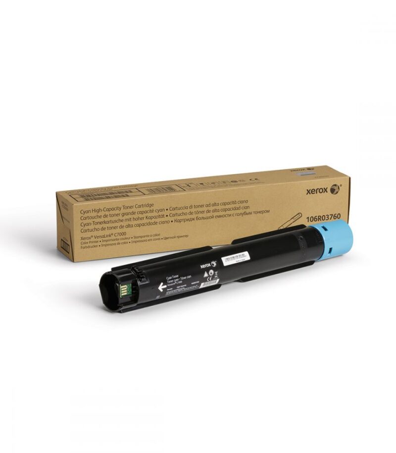 Toner Xerox 106R03768 VersaLink C7000 CYAN 8K HC