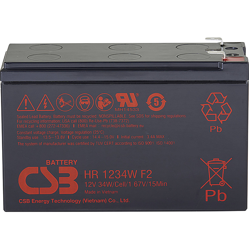 Μπαταρία UPS CSB HR1234W F2 12V 9Ah