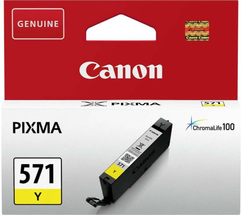 Canon Yellow Ink Cli-571 Y