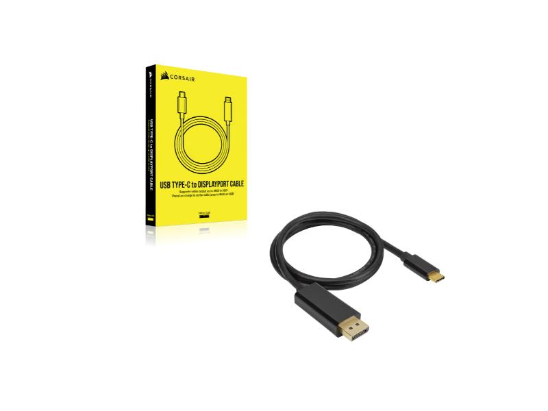 CORSAIR Cable USB-C to Display Port Cable (TBT200 Acc)