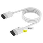 Corsair DIY Cable iCUE Link (1x600mm) with Straight Connectors - White - CL-9011127-WW