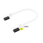 Corsair DIY Cable iCUE Link (2x135mm) with Slim 90° Connectors - White - CL-9011134-WW