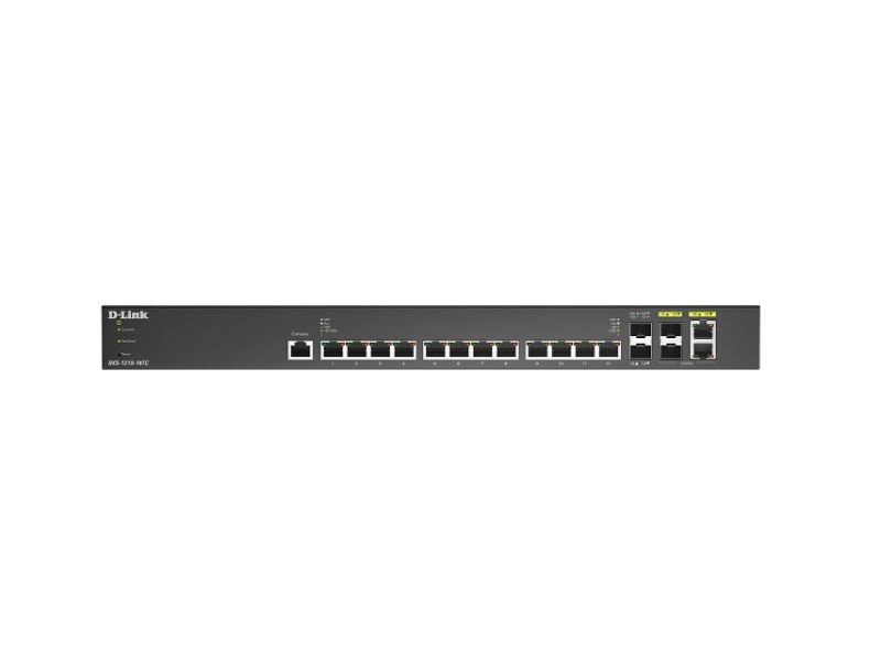 D-Link 10G Multi-Gigabit Smart Managed Switches DXS-1210-16TC