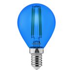 TOSHIBA LED FILAMENT COLOR BLUE G45 E14 4.5W