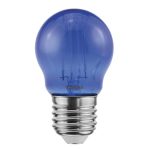 TOSHIBA LED FILAMENT COLOR BLUE G45 E27 4.5W