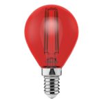 TOSHIBA LED FILAMENT COLOR RED G45 E14 4.5W