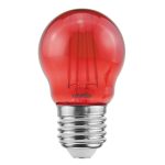 TOSHIBA LED FILAMENT COLOR RED G45 E27 4.5W