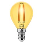 TOSHIBA LED FILAMENT COLOR YELLOW G45 E14 4.5W