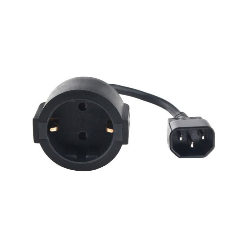 Power Adapter IEC C14 σε Schuko Female