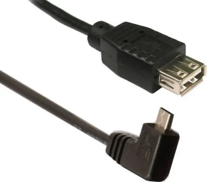 USB(M) TO USB-A(F) CABLE 0.2M
