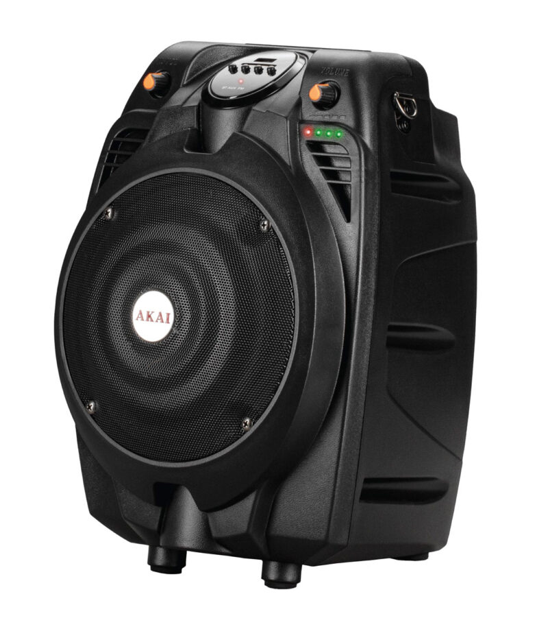 Akai Σύστημα Karaoke με Ασύρματo Μικρόφωνo SS022A-X6 σε Μαύρο Χρώμα