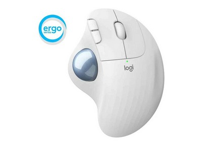 BT MOUSE LOGITECH ERGO M575 OFFWHITE