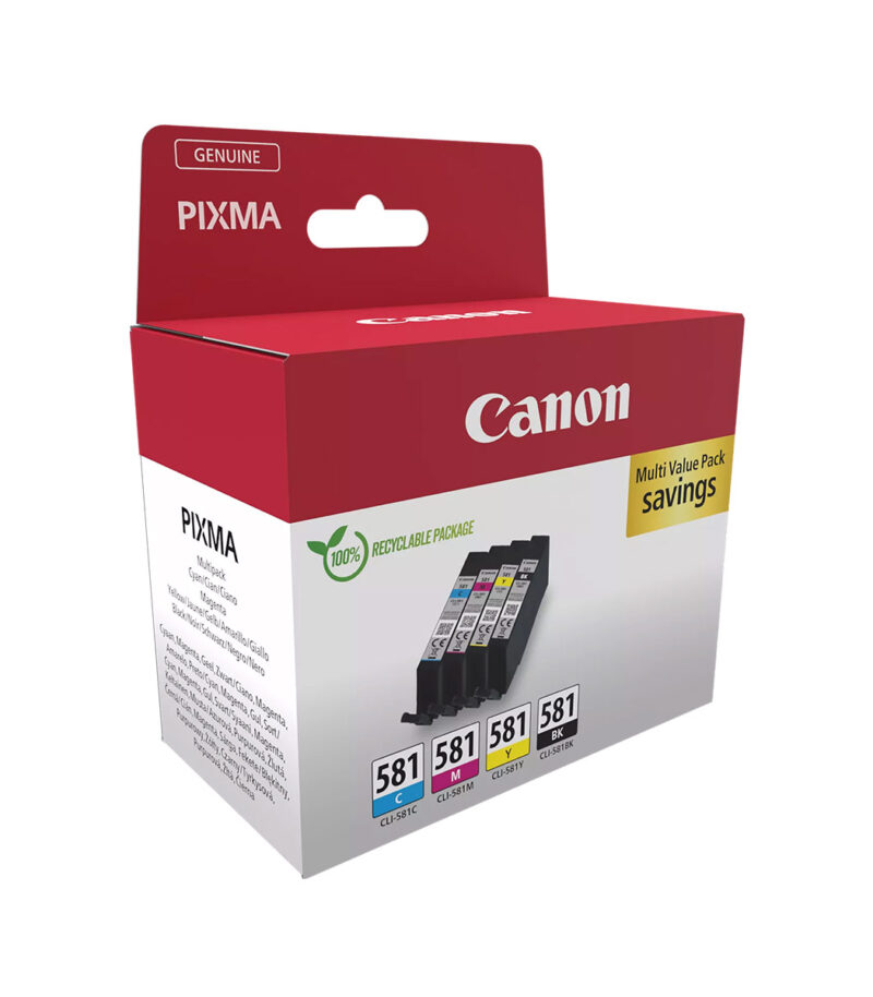 Canon Μελάνι Inkjet CLI-581 CMYK (2103C007)