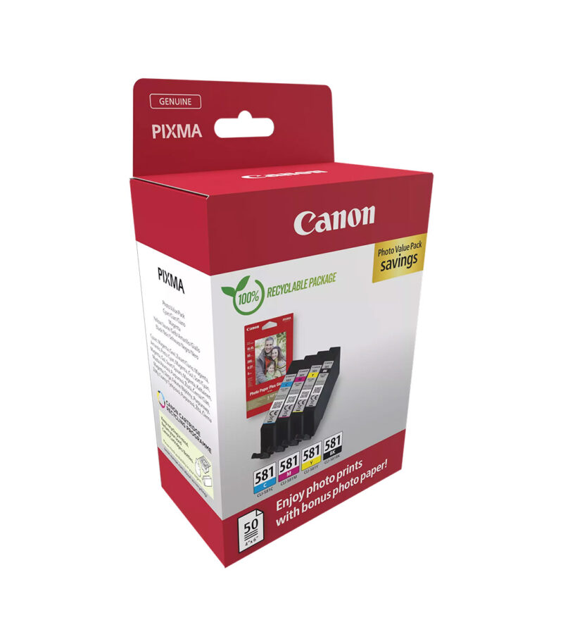 Canon Μελάνι Inkjet CLI-581 CMYK (2106C006)