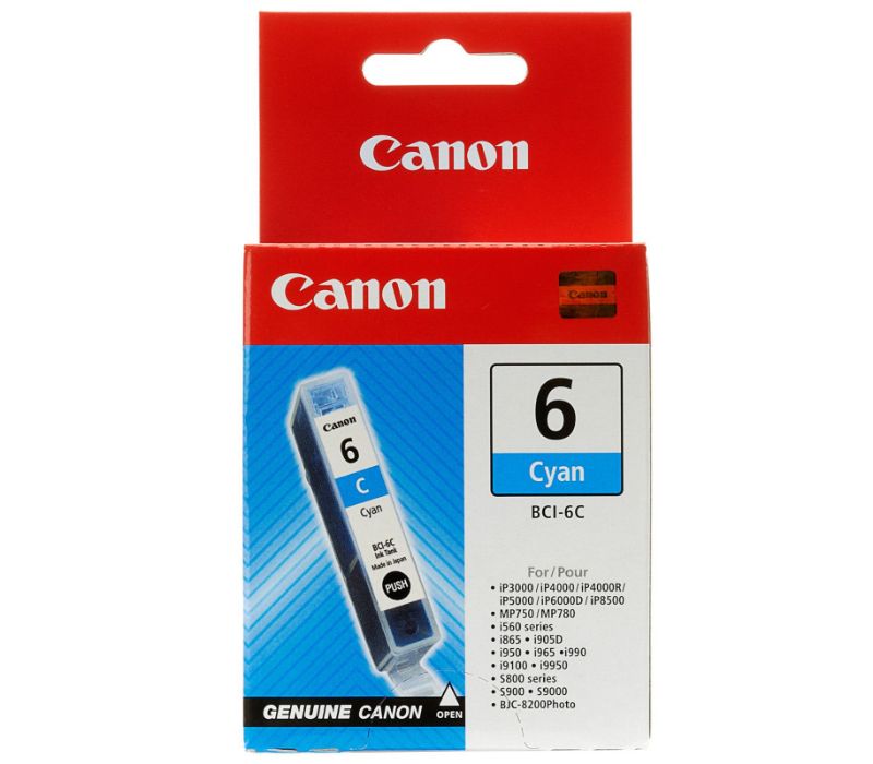 CANON BJ INK  BCI-6C CYAN