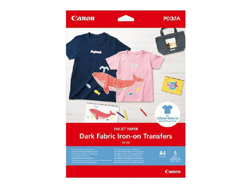 CANON Dark Fabric Iron-on Transfers A4