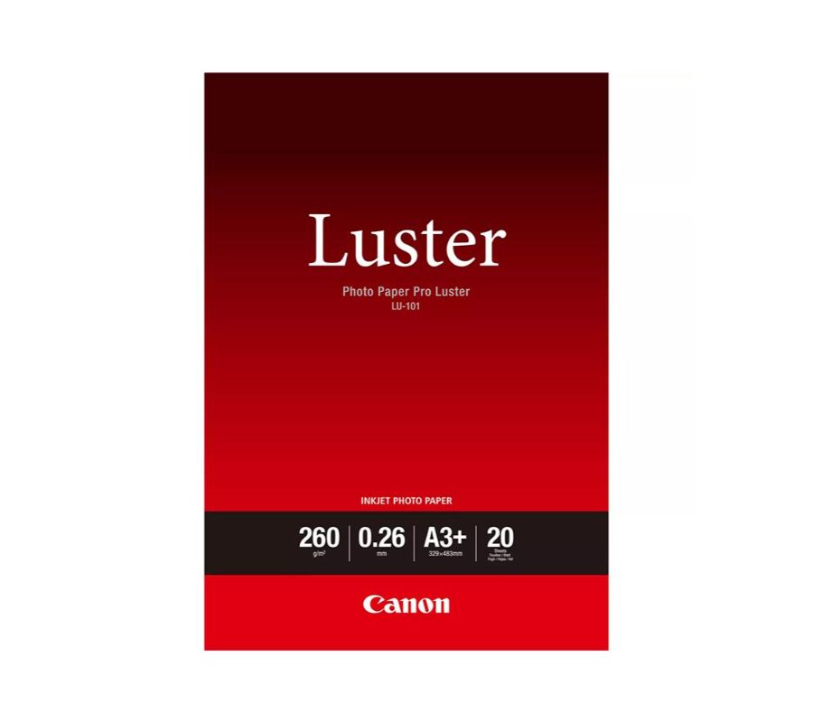 CANON LUSTER PAPERLU-101 A3+ 20 SHEETS