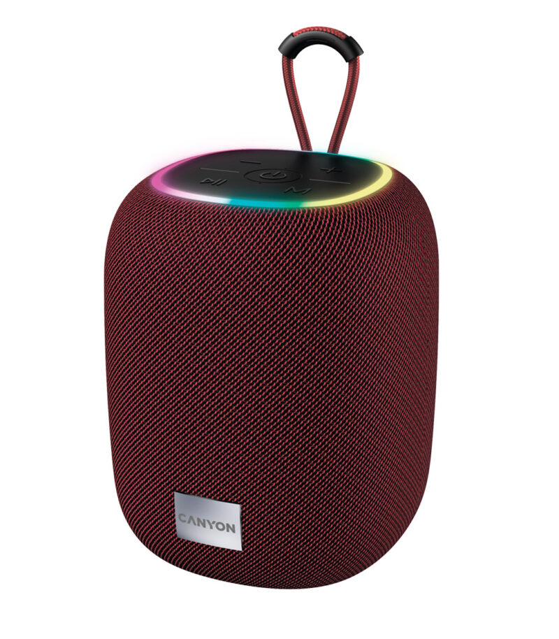 Canyon BSP-8 Bluetooth Speaker 10W Red - CNE-CBTSP8R