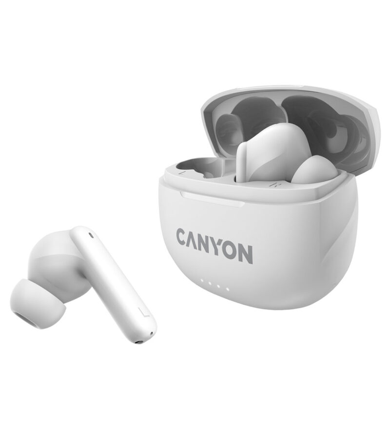 Canyon TWS-8 Ακουστικά Bluetooth Stereo White - CNS-TWS8W