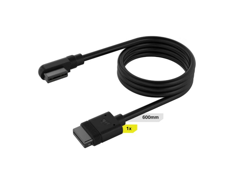 CORSAIR DIY iCUE LINK Cable (1x600mm) - Black